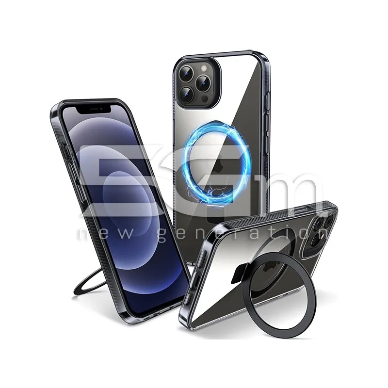 Custodia Sottile Magsafe N56 + Anello iPhone 12 Pro Max