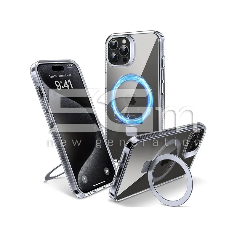 Custodia Sottile Magsafe N56 + Anello iPhone 15 Pro | Store Online 5G-M