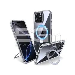 Custodia Sottile Magsafe N56 + Anello iPhone 16 Pro