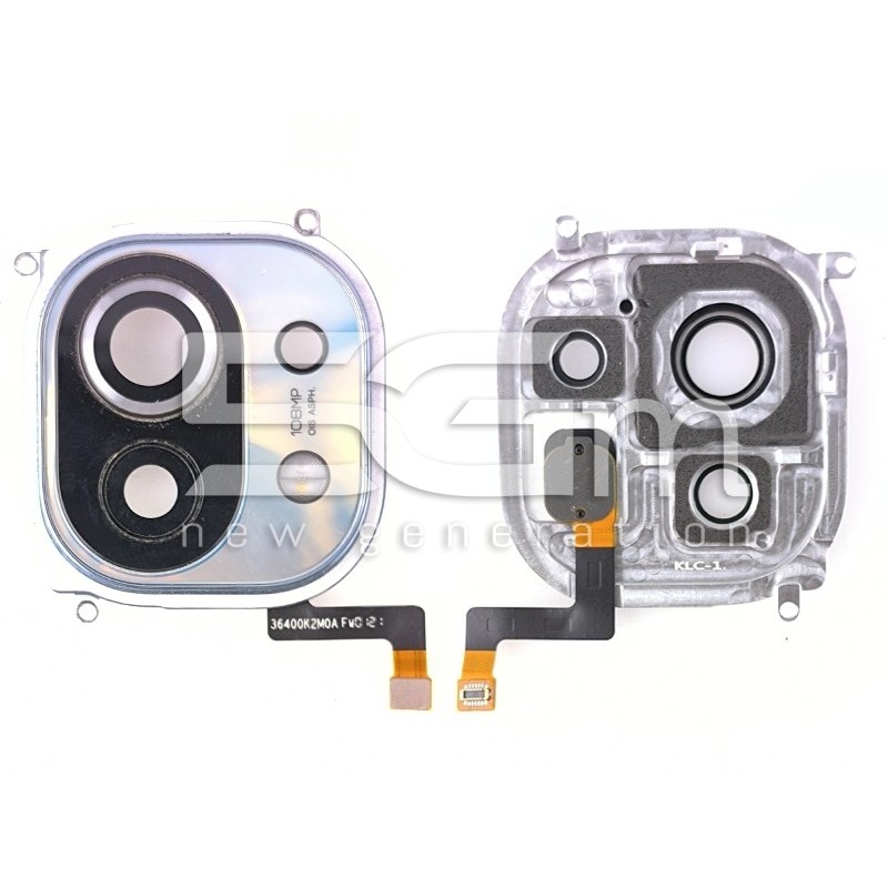 Rear Camera Lens + Frame Blue Xiaomi Mi 11 5G (PULLED)