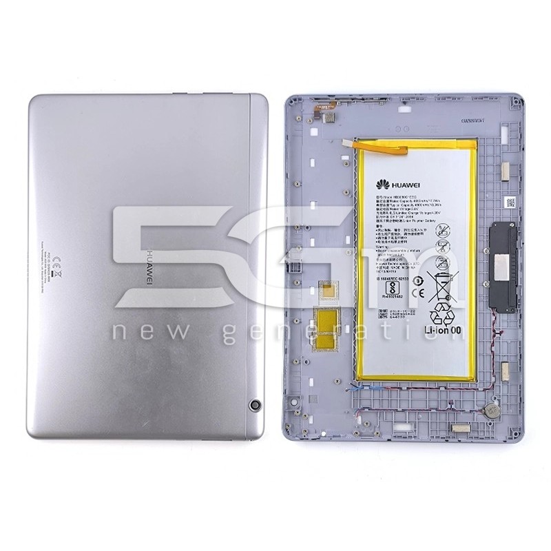 Retro Cover Silver + Batteria  MediaPad T3 10 (PULLED)