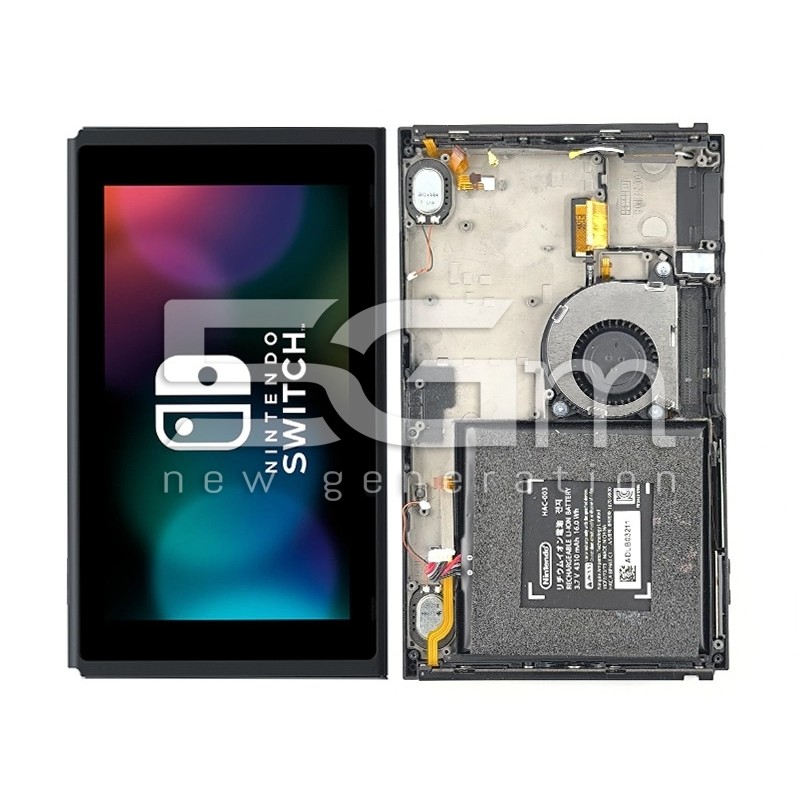 LCD + Batteria + Frame Nintendo Switch Originale PULLED | 5G-M