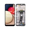 LCD + Battery + Frame Black Samsung SM-A025G A02s (PULLED)