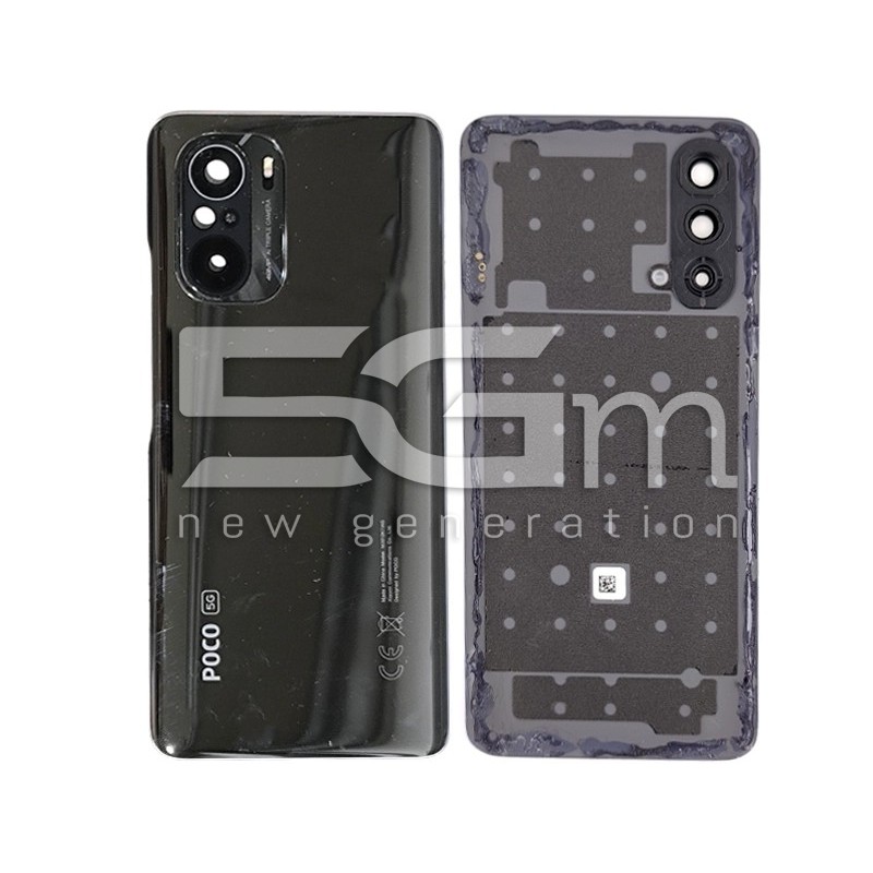 Retro Cover Night Black Xiaomi Poco F3 (PULLED)