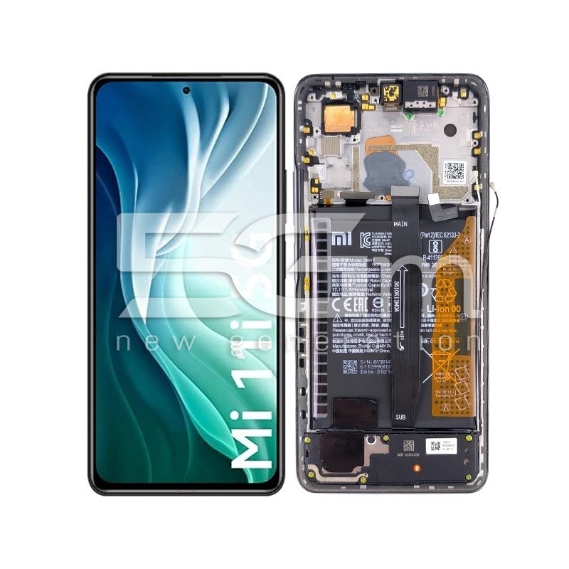 LCD + Frame Nero + Batteria Xiaomi Mi 11i 5G - Poco F3 (PULLED)