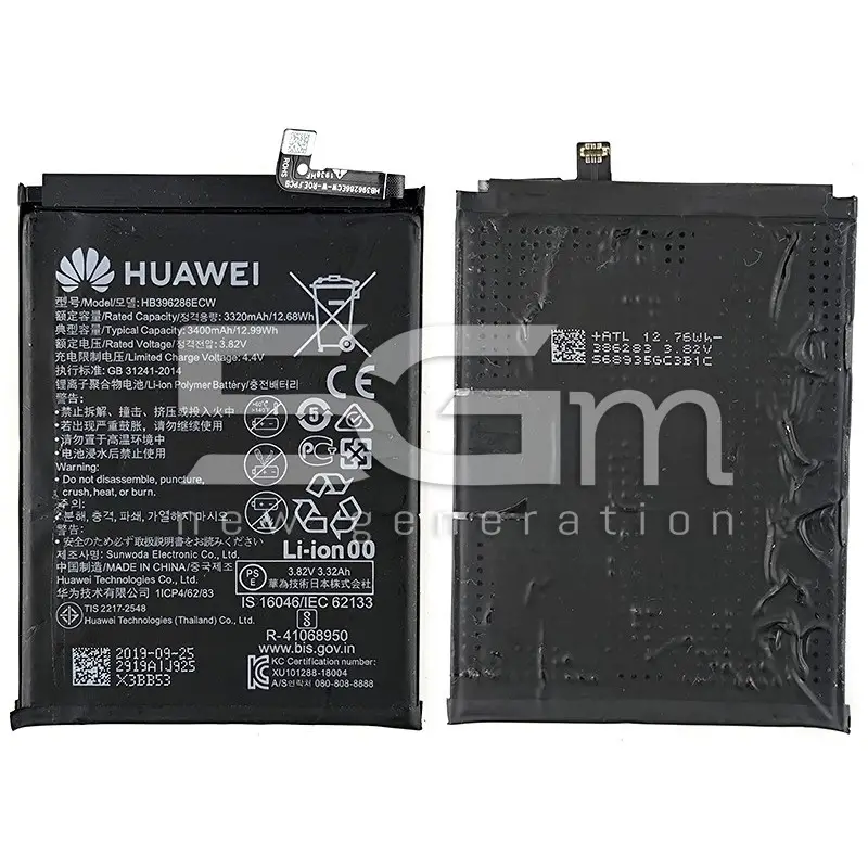 Batteria HB396286ECW 3320mAh Honor 10 Lite (PULLED)