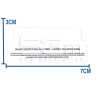 Adesivo de garantia para smartphone (10 unidades) 7x3cm | 5G-M.com