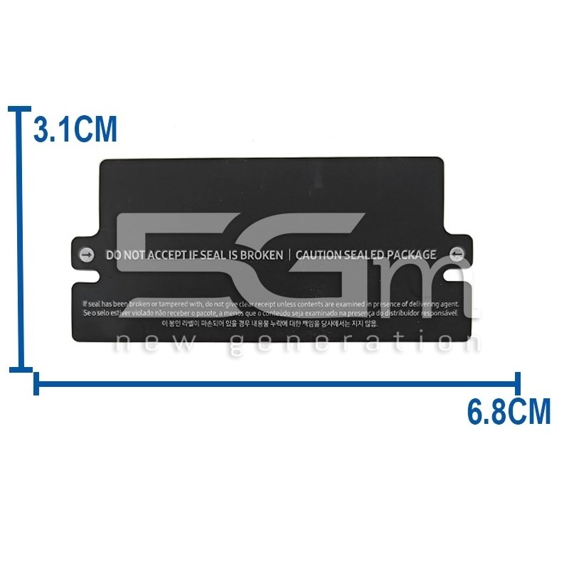 Autocollant Sceau Garantie Smartphone 10 PCS (NOIR) | 5G-M