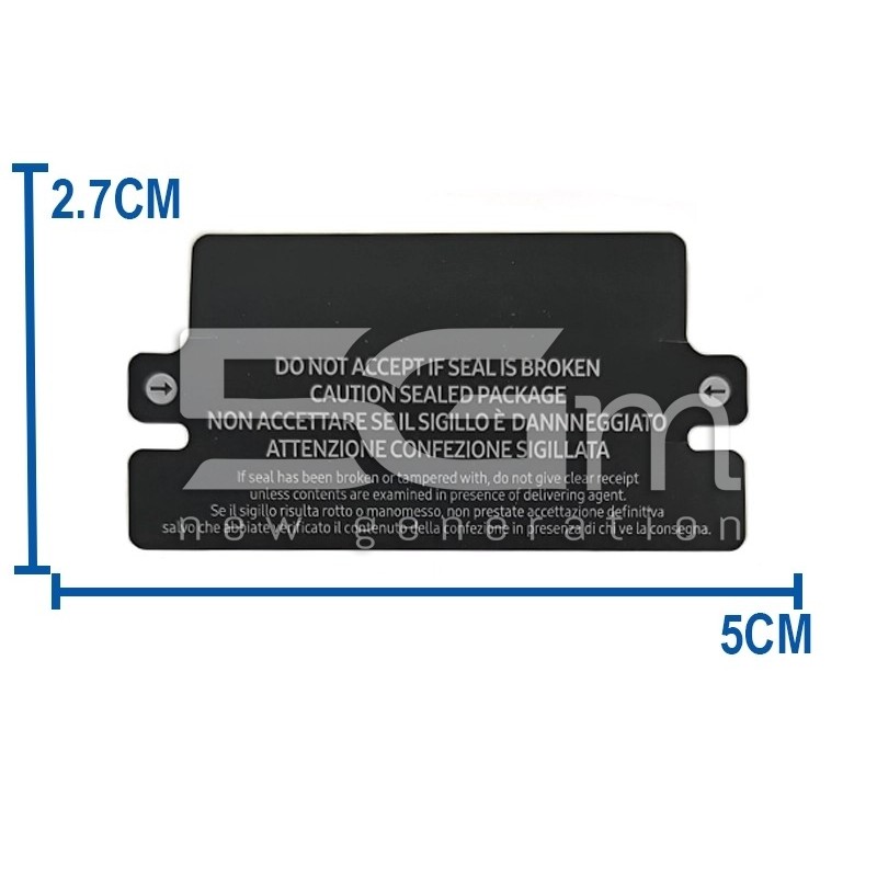 Adesivo Sigillo Garanzia Smartwatch 10 PCS (NERO) | Store Online 5G-M