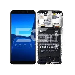 LCD + Battery + Frame Nero Xiaomi Redmi 5 Plus (PULLED)
