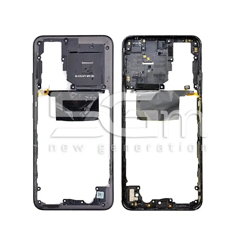 Middle Frame + Componenti Graphite Gray Xiaomi Redmi Note 11 4G (PULLED)