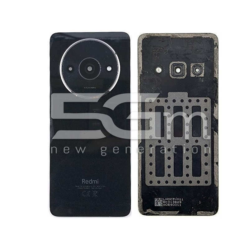 Rear Cover Black Xiaomi Redmi A3 (PULLED)
