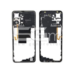 Middle Frame + Fingerprint Clash White Realme 10 4G (PULLED)