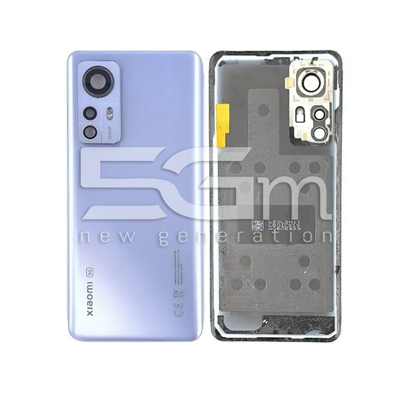 Rear Cover Blue Xiaomi 12 (PULLED)
