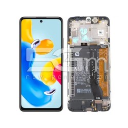 LCD + Battery + Frame FULL Parts Xiaomi Redmi Note 11s 5G (PULLED)