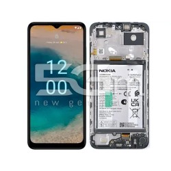 LCD + Battery + Frame Full Parts Nokia G22 (PULLED)