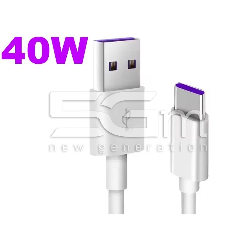 Cavo Type C - USB 1M 5A 40W