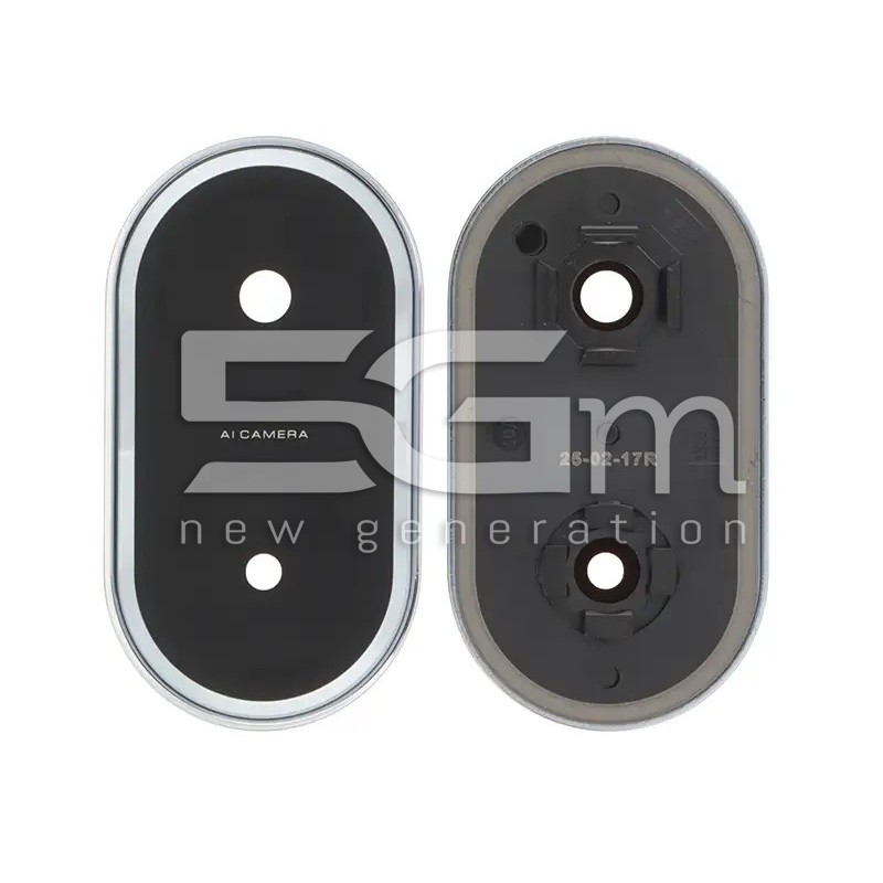 Vetrino Camera Posteriore + Frame Silver Xiaomi Redmi A5 4G | Store Online 5G-M