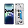 Display Touch + Frame Ocean Blue Xiaomi Redmi Note 14 Pro 4G Ori | Store Online 5G-M