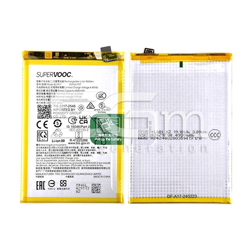 Batteria BLPA17 5000 mAh Realme C65 - C67 4G (Ori) | Store Online 5G-M