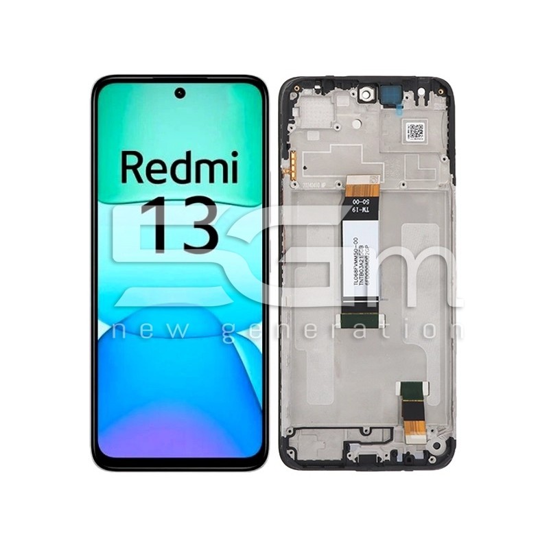 Display Touch + Frame Nero Xiaomi Redmi 13 4G (IPS) | Store Online 5G-M