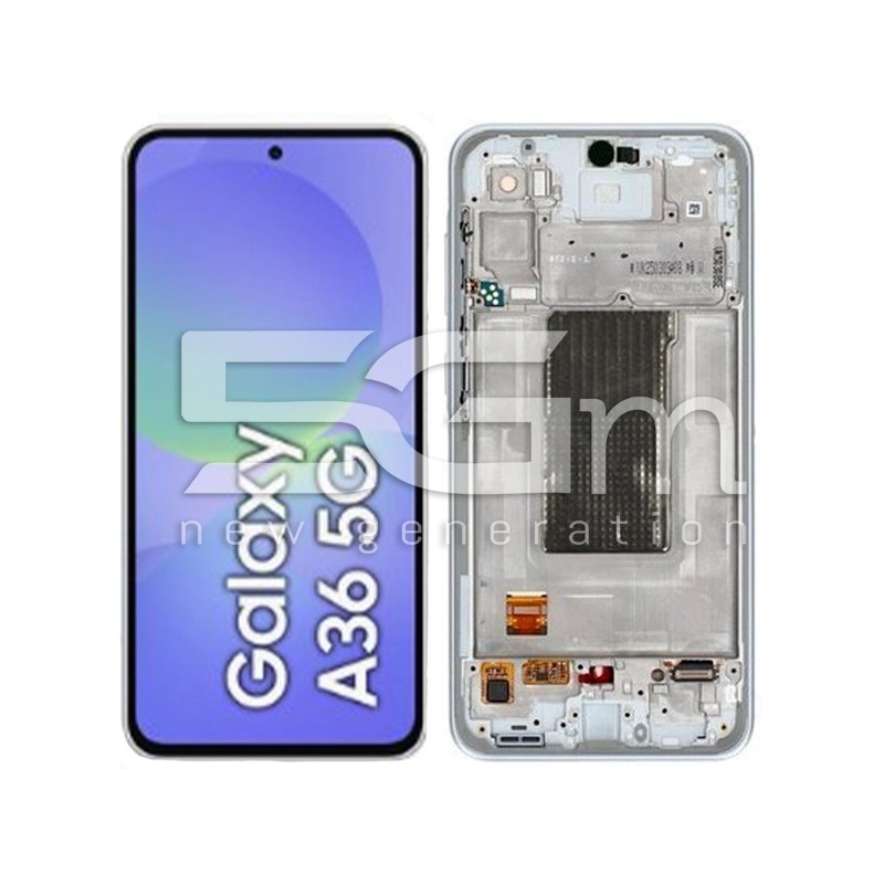 Display Touch + Frame Awesome White Samsung SM-A366 A36 5G Ori | Store Online 5G-M