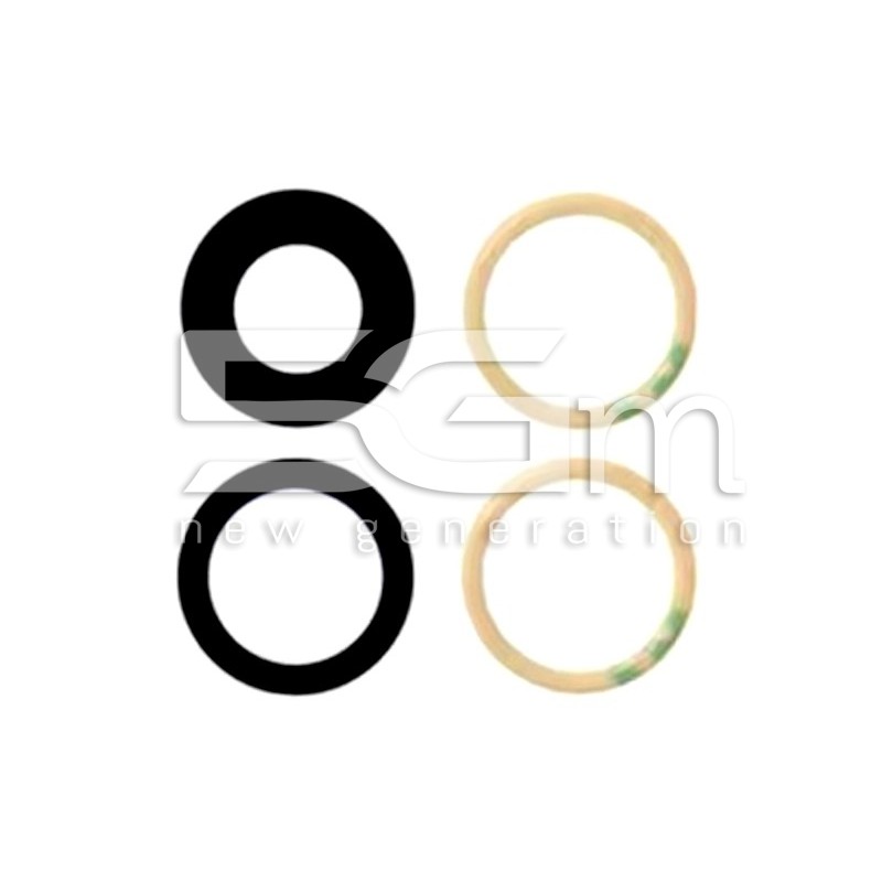 Rear Camera Lens Black iPhone 12 - 12 Mini (Colour Same as Ori)