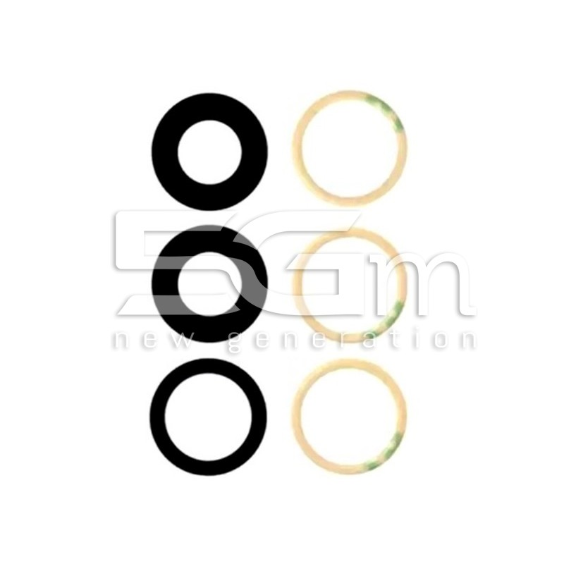 Rear Camera Lens Black iPhone 11Pro - 11 Por Max (Colour Same as Ori)