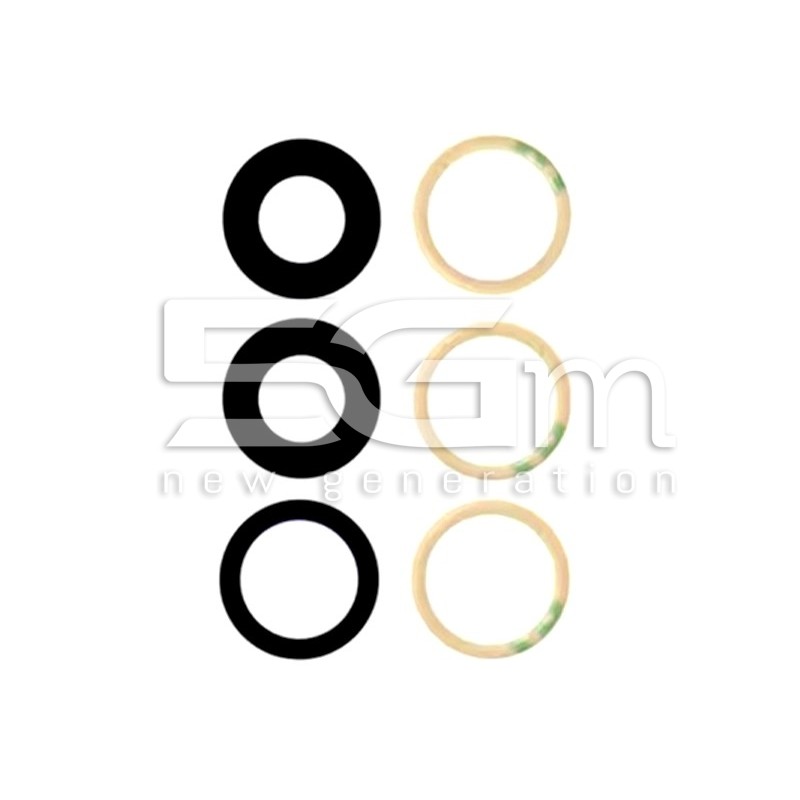 Vetrino Camera Posteriore Nero iPhone 12 Pro Max (Colore Pari all'Ori) | Store Online 5G-M