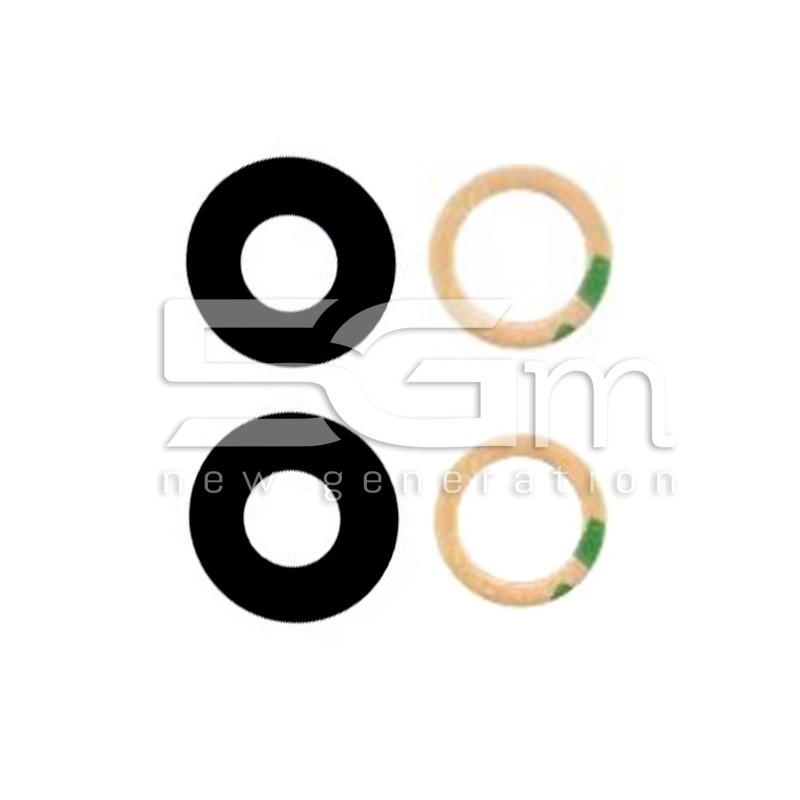 Vetrino Camera Posteriore Nero iPhone 14 - iPhone 14 Plus (Colore Pari all'Ori) | Store Online 5G-M