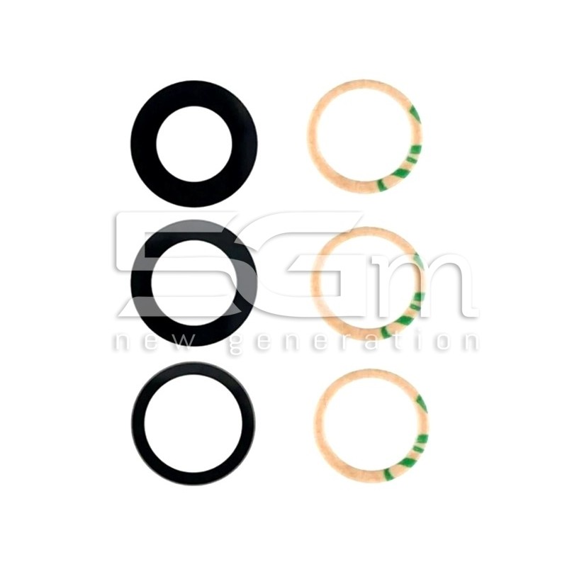 Rear Camera Lens Black iPhone 14 Pro - iPhone 14 Pro Max (Colour Same as Ori)