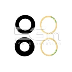 Vetrino Camera Posteriore Nero iPhone 15 - iPhone 15 Plus (Colore Pari all'Ori)