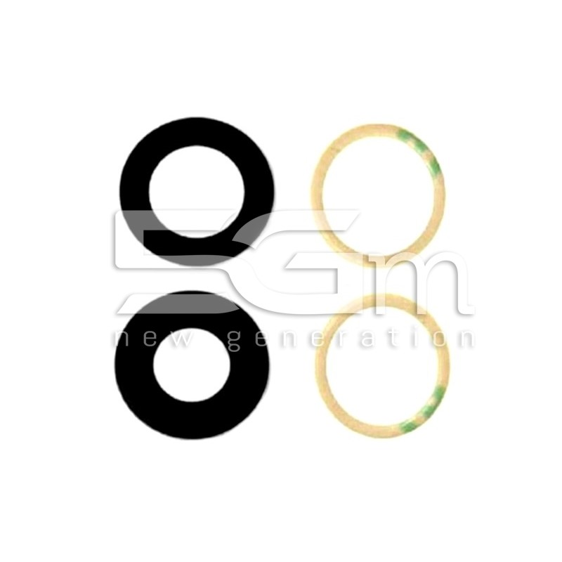 Vetrino Camera Posteriore Nero iPhone 15 - iPhone 15 Plus (Colore Pari all'Ori) | Store Online 5G-M