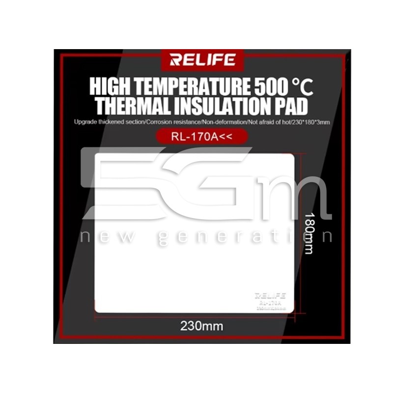 RELIFE RL-170A Tappetino Isolante Resistente Ad Alte Temperature | Store Online 5G-M