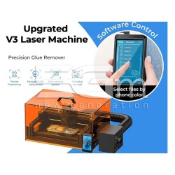 Xwitzeal V3 Laser Machine Back Cover Glass Removal