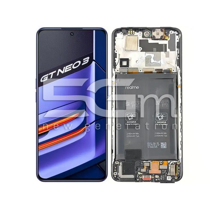 LCD + Baterie + Ramă Piese Complete Realme GT Neo 3 (DEMONTAT) | Magazin Online 5G-M