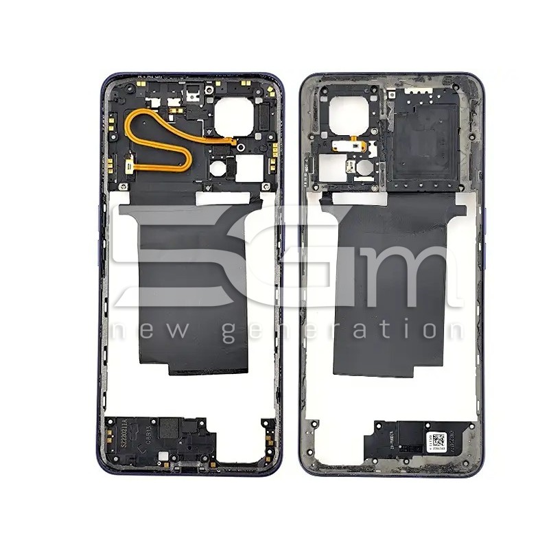 Ramă Mijlocie + Senzor Amprentă Nitro Blue Realme GT Neo 3 (RECUPERAT) | 5G-M