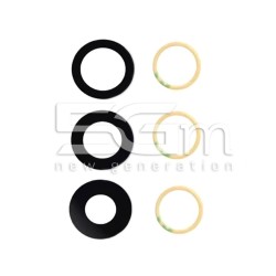 Vetrini Camera Posteriore Nero iPhone 15 Pro (Colore Pari all'Ori) | Store Online 5G-M