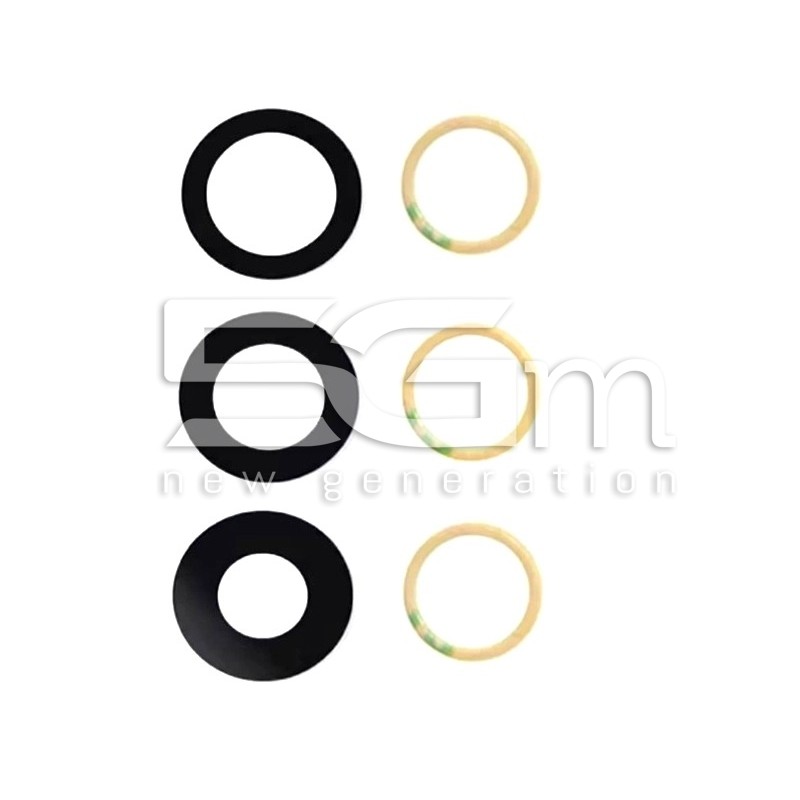Vetrini Camera Posteriore Nero iPhone 16 Pro (Colore Pari all'Ori) | Store Online 5G-M