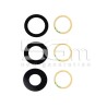 Achtercamera Glas Zwart iPhone 16 Pro (Ori Kleur) | 5G-M