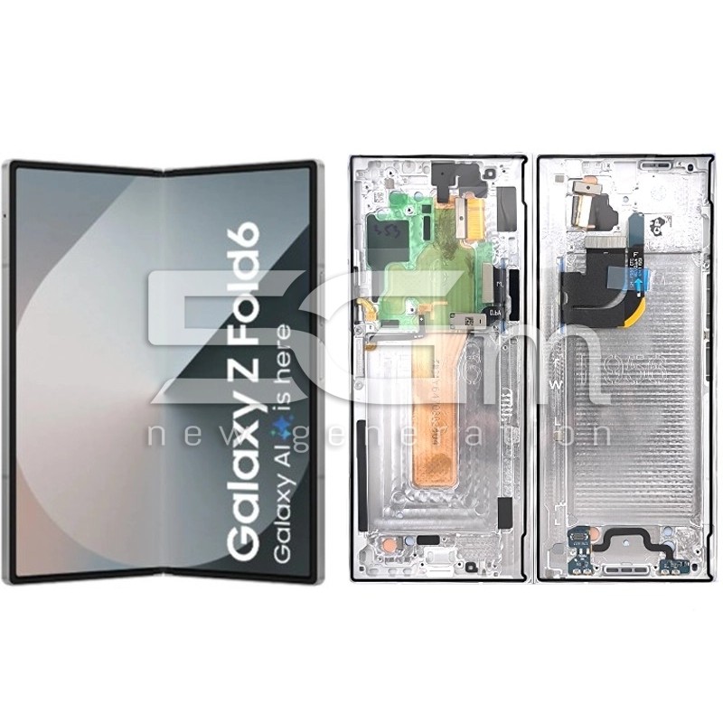 Display Touch + Frame Bianco Samsung SM-F956 Fold6 (Ori) | Store Online 5G-M