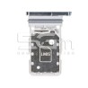 Dual Sim Simkaarthouder Phantom Silver Samsung S21 Ultra 5G | 5G-M.com