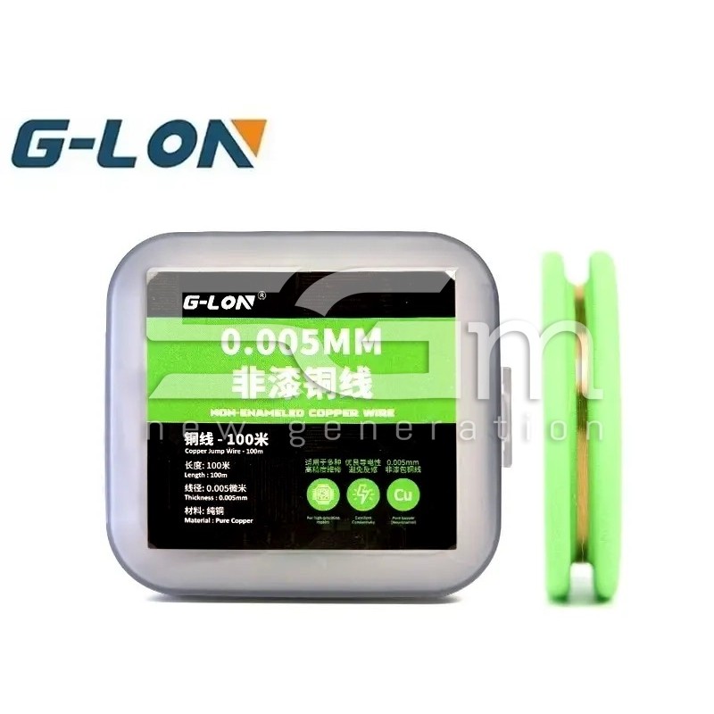 5G-M | Fil de Cuivre G-LON 0.005MM pour Réparation Électronique