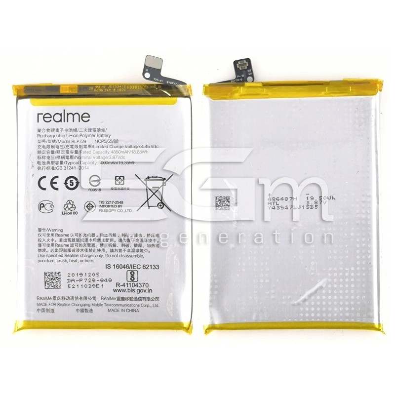 Battery BLP729 4880mAh Realme C21 (PULLED)