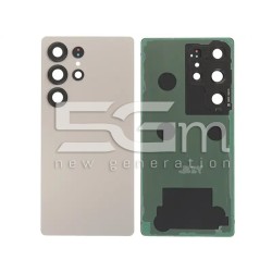 Retro Cover Titanium Grey Samsung SM-S938 S25 Ultra No Logo