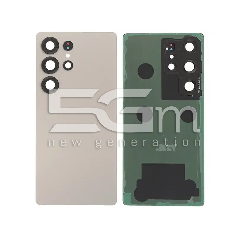 Retro Cover Titanium Grey Samsung SM-S938 S25 Ultra No Logo | Store Online 5G-M