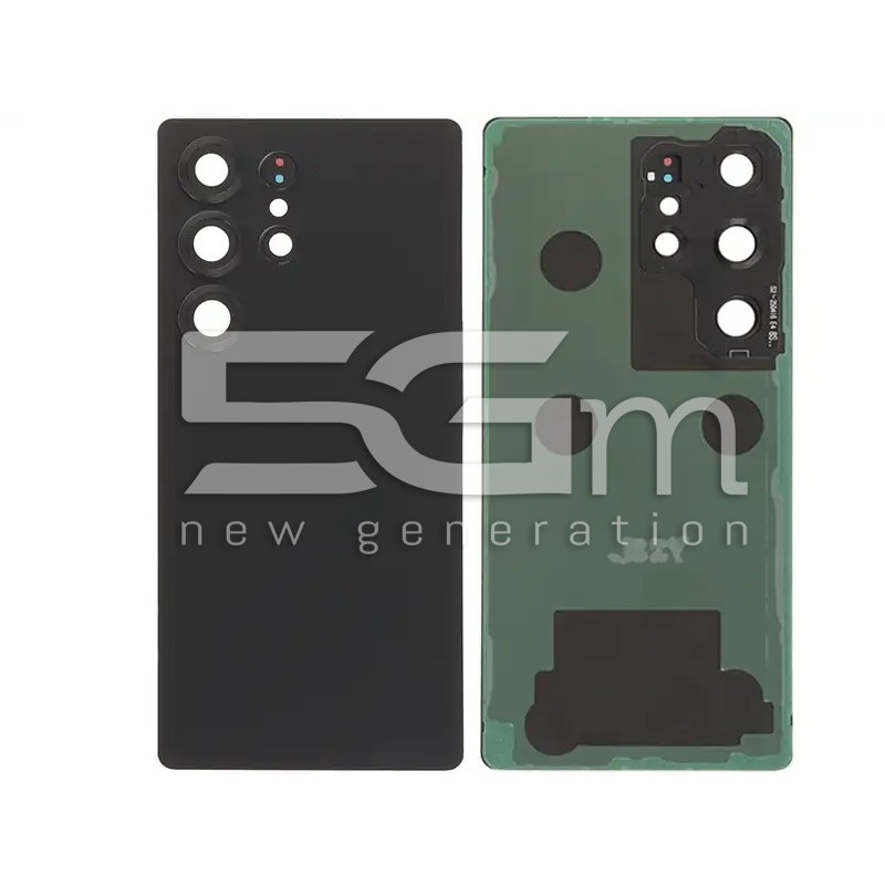 Retro Cover Titanium Black Samsung SM-S938 S25 Ultra No Logo