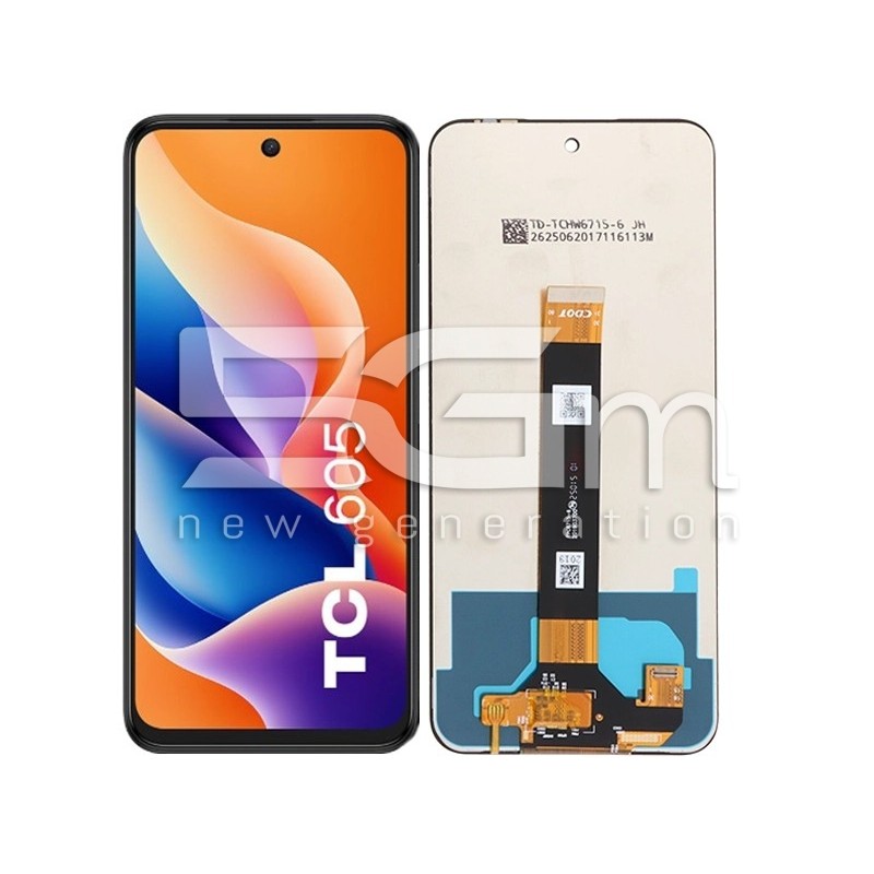 Display Touch Nero TCL 605 No Frame (PULLED) | Store Online 5G-M