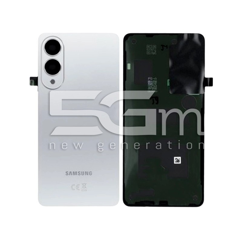 Retro Cover Titansilber Samsung S25 Edge (Ori) | 5G-M.com