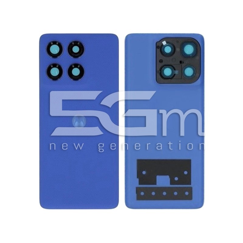 Retro Cover Dazzling Blue Motorola Edge 60 Pro (Ori)